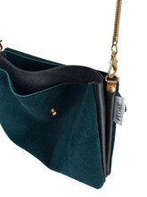 Afbeelding in Gallery-weergave laden, Blauw-zwarte crossbody.bag

