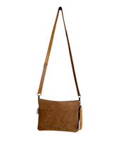 Afbeelding in Gallery-weergave laden, Bruin-gele crossybody.bag
