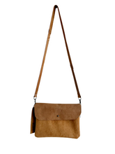 Afbeelding in Gallery-weergave laden, Bruin-gele crossybody.bag
