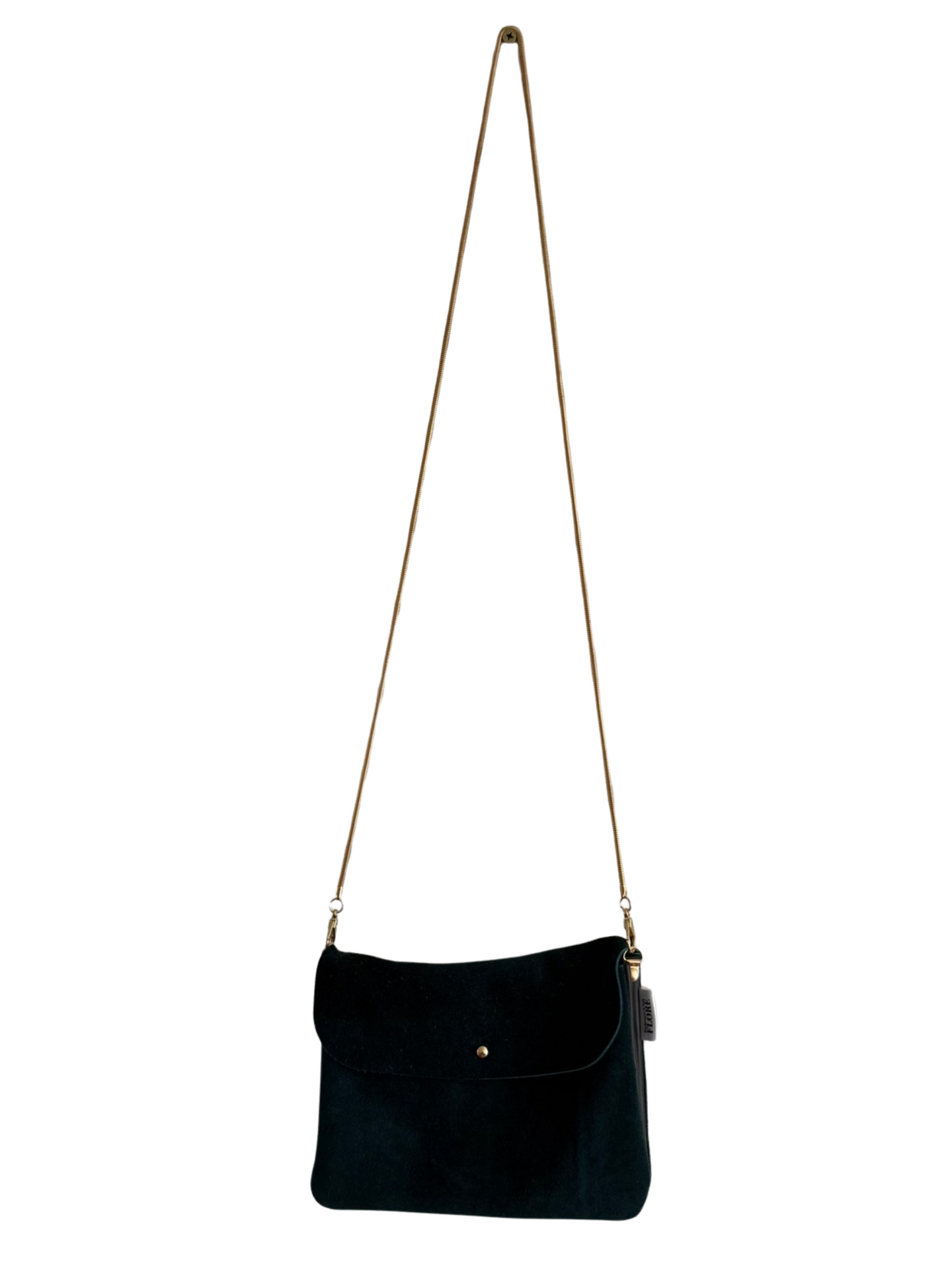 Blauw-zwarte crossbody.bag