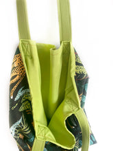 Afbeelding in Gallery-weergave laden, Groene jungle tote.bag
