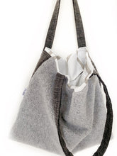 Afbeelding in Gallery-weergave laden, Grijze teddy tote.bag
