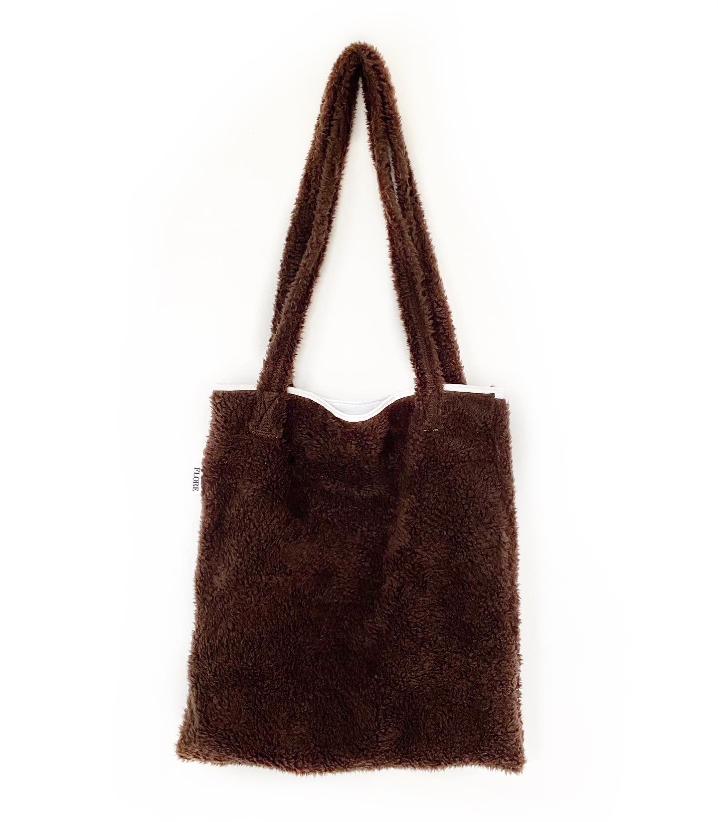 Bruine teddy tote.bag