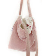 Afbeelding in Gallery-weergave laden, Roze teddy tote.bag
